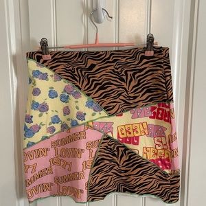 This and That Mini Skirt Multi - Size 6 - Princess Polly